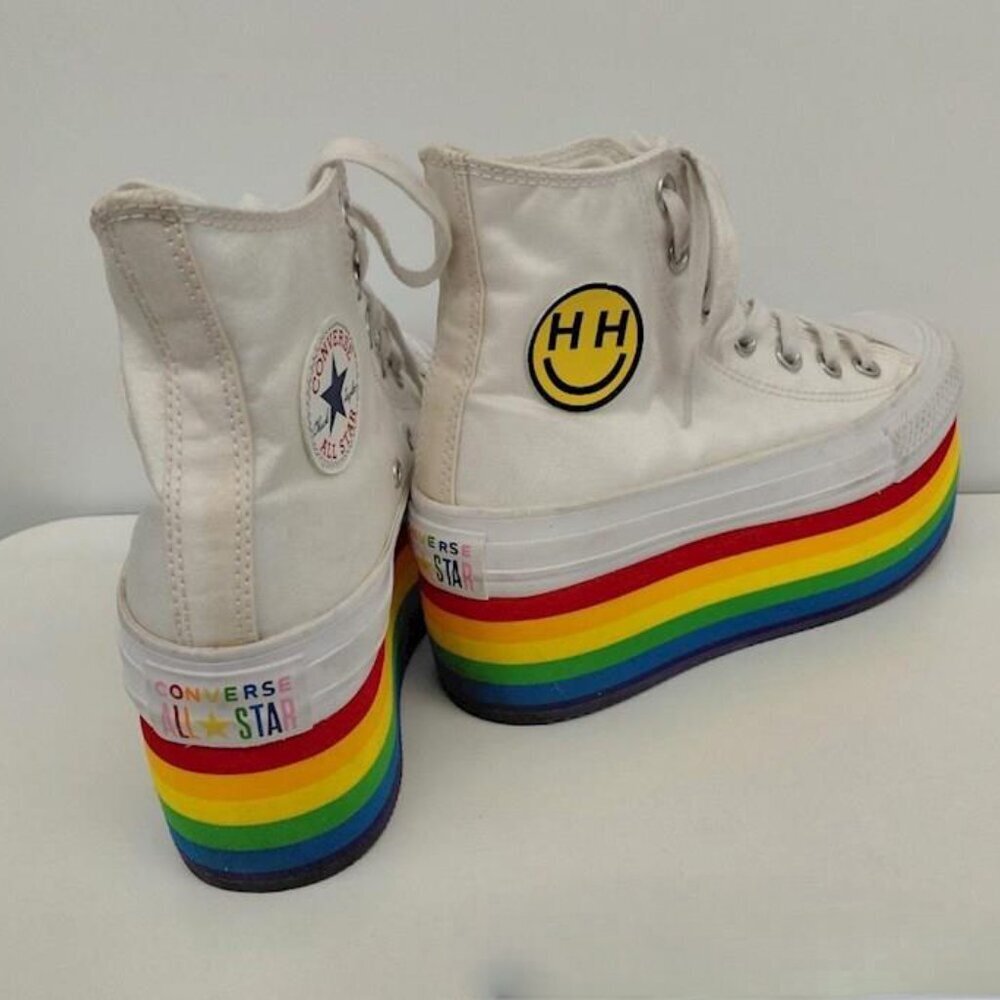Converse x Miley Cyrus Chuck Taylor All Star Platform Hi Shoes - Picture 7 of 9